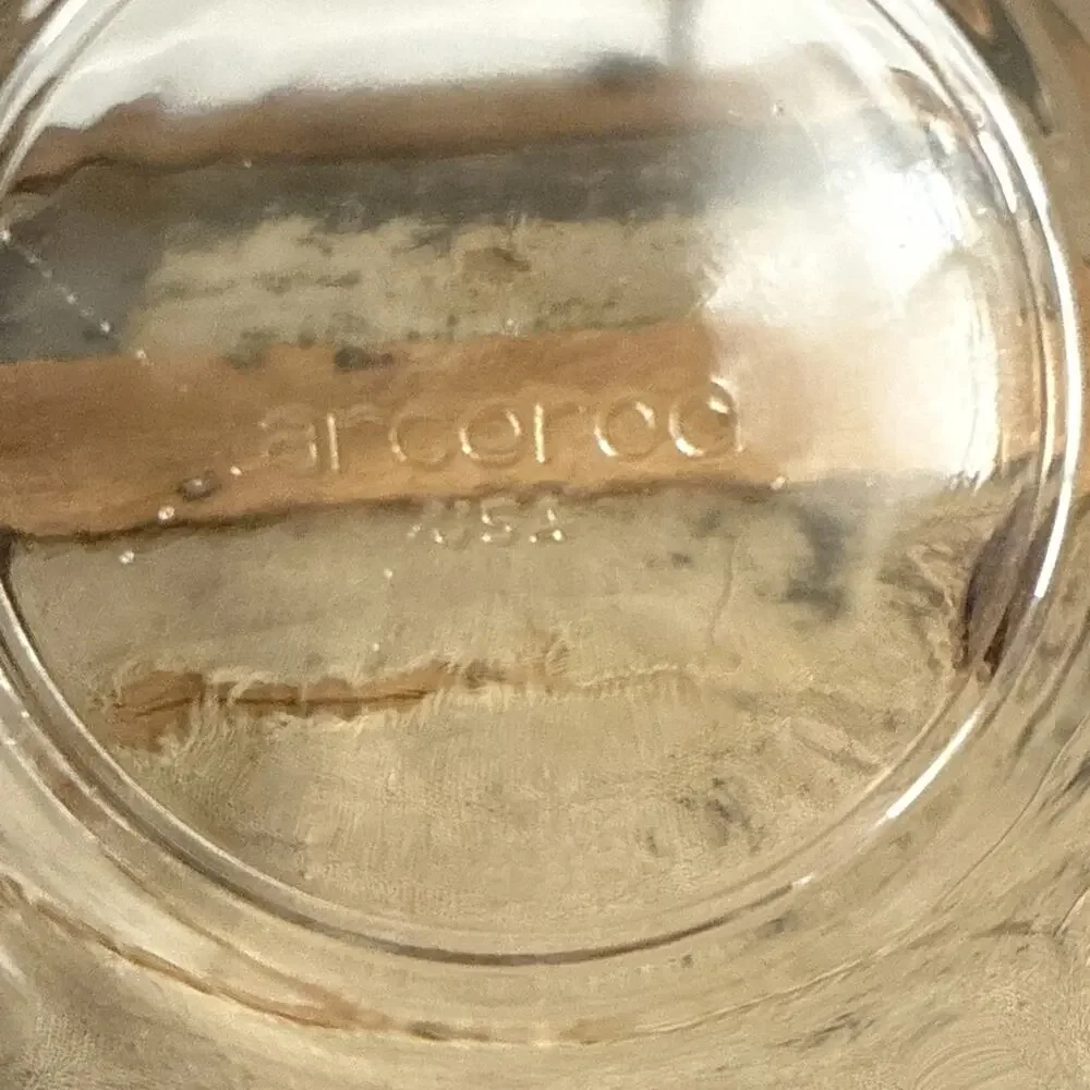 Arcoroc vintage usa